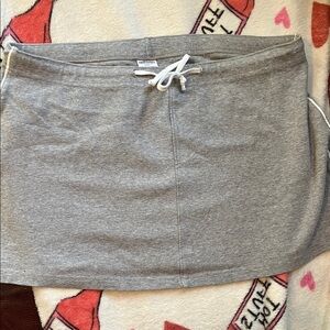 Abercrombie & Fitch Gray Mini Skirt